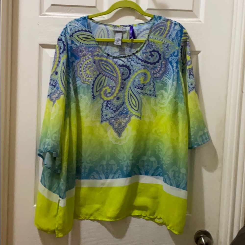 Sheer blouse